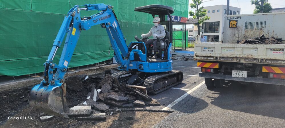施工中